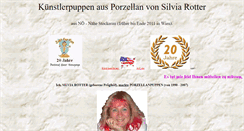 Desktop Screenshot of porzellanpuppen.at